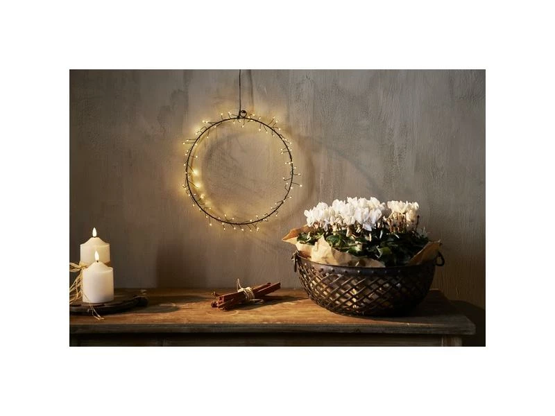 Star Trading LED-Weihnachtskranz Nike 30 cm Ø Indoor 3 Star Trading LED-Weihnachtskranz Nike 30 cm Ø Indoor – Bild 3