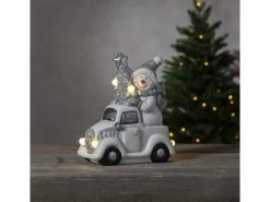 Star Trading LED-Figur Schneemann mit Auto, 23 cm, Weiss -Weihnachtsbeleuchtung Verkäufe 225467025 xxl