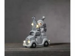 Star Trading LED-Figur Schneemann mit Auto, 23 cm, Weiss -Weihnachtsbeleuchtung Verkäufe 225467034 xxl