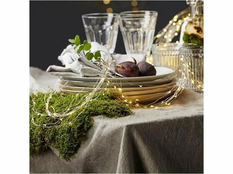 Star Trading LED Lichterkette Angel Hair Tageslichtweiss 80 LED, 80 cm 2 Star Trading LED Lichterkette Angel Hair Tageslichtweiss 80 LED, 80 cm – Bild 2