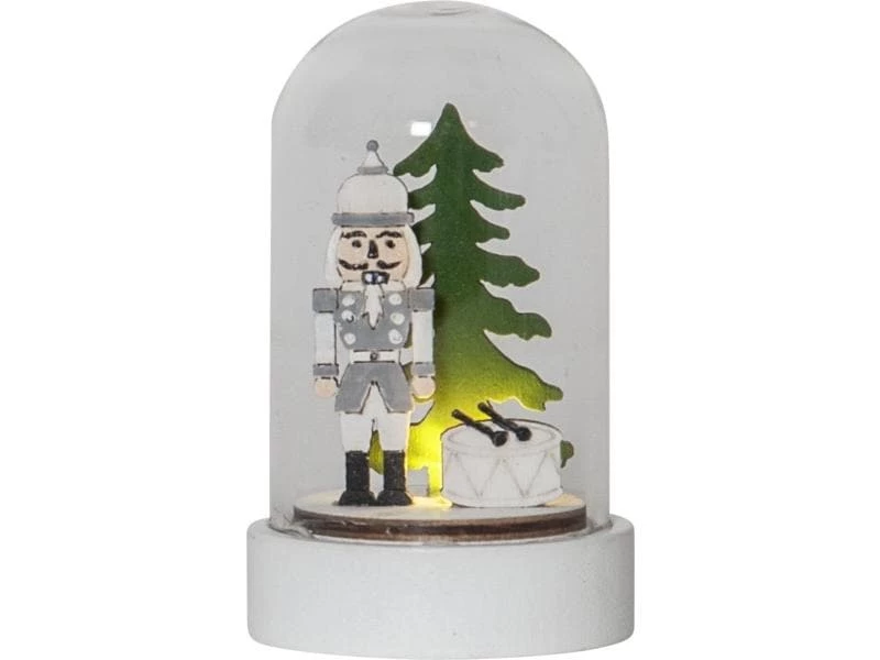 Star Trading LED-Figur Nussknacker, 9 cm, 2 Stück 4 Star Trading LED-Figur Nussknacker, 9 cm, 2 Stück – Bild 4