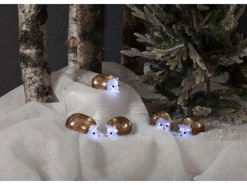 Star Trading LED-Figur Crystalo Igel Set, 6.5 cm, Braun 2 Star Trading LED-Figur Crystalo Igel Set, 6.5 cm, Braun – Bild 2