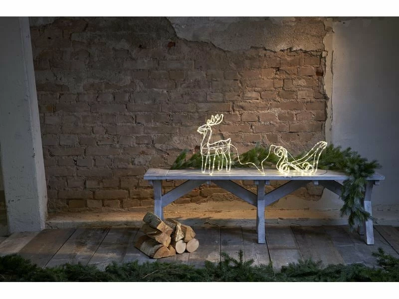 Star Trading LED-Figur Silhouette Tuby Deer, 35 cm, Transparent 2 Star Trading LED-Figur Silhouette Tuby Deer, 35 cm, Transparent – Bild 2