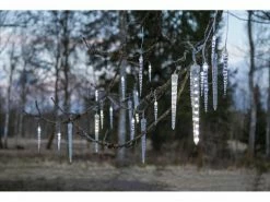 Star Trading LED-Lichtervorhang Gelido Eiszapfen, 24 LED, 7 m -Weihnachtsbeleuchtung Verkäufe 225468083 xxl