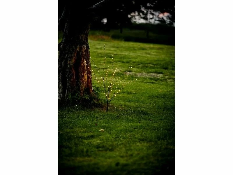 Star Trading Baum Reedy, 0.9 m, Schwarz, 160 LED 2 Star Trading Baum Reedy, 0.9 m, Schwarz, 160 LED – Bild 2