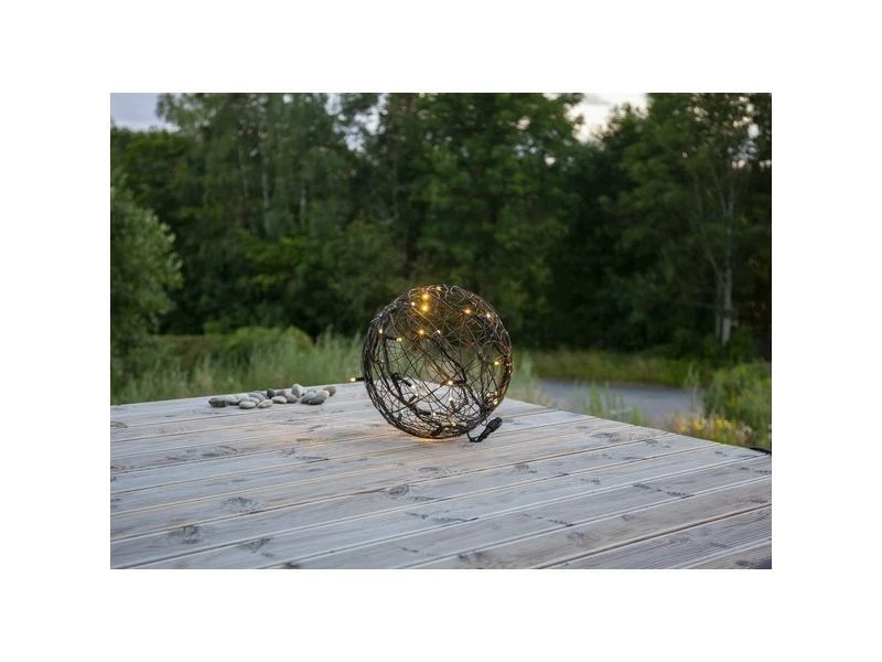 Star Trading System LED Kugel, Ø 35 cm, Schwarz 4 Star Trading System LED Kugel, Ø 35 cm, Schwarz – Bild 4