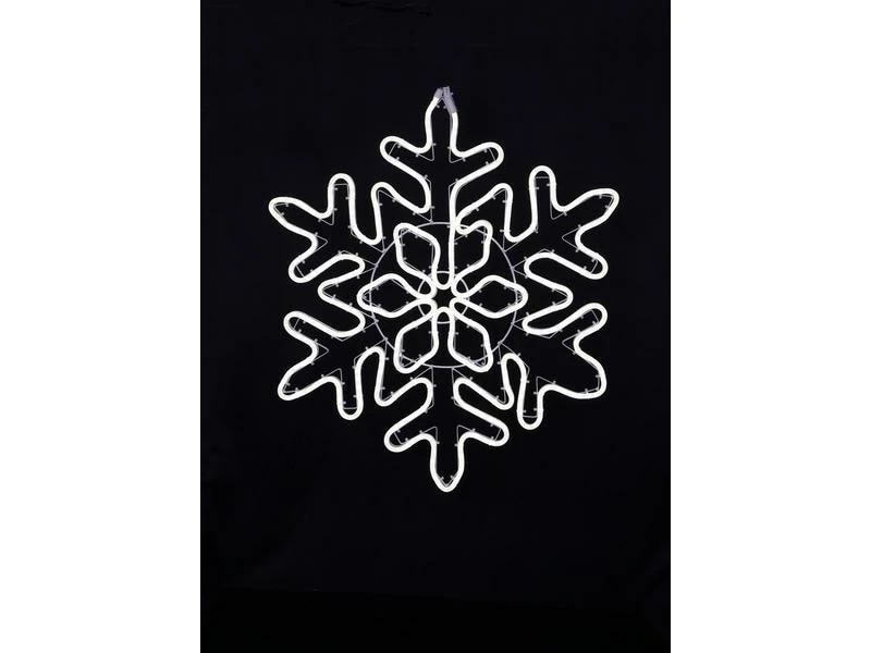 Star Trading LED-Figur Silhouette Neoled Schneeflocke, 80 cm, Weiss 3 Star Trading LED-Figur Silhouette Neoled Schneeflocke, 80 cm, Weiss – Bild 3