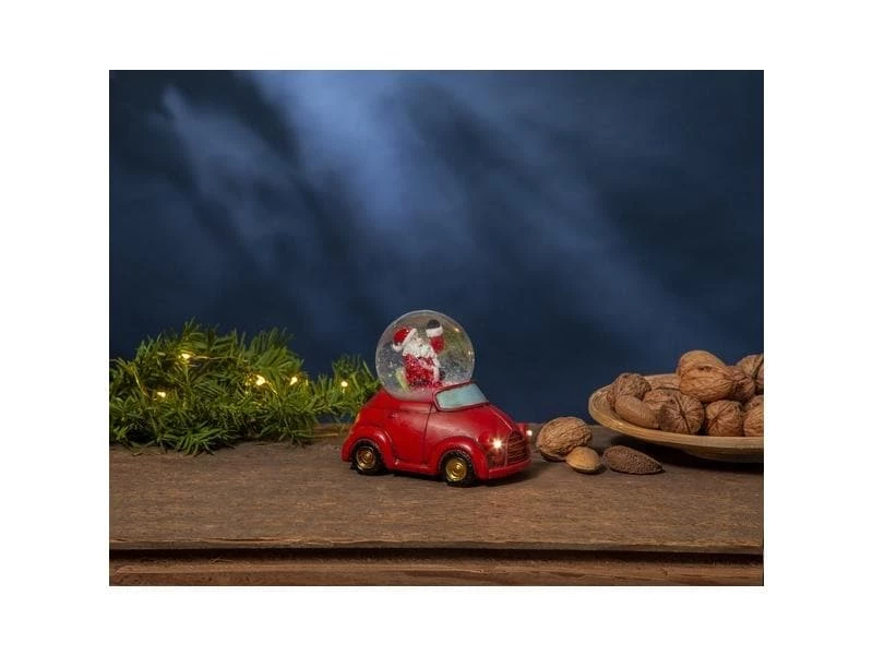 Star Trading Schneekugel Vinter, Santa im Auto, RGB+W 4 Star Trading Schneekugel Vinter, Santa im Auto, RGB+W – Bild 4