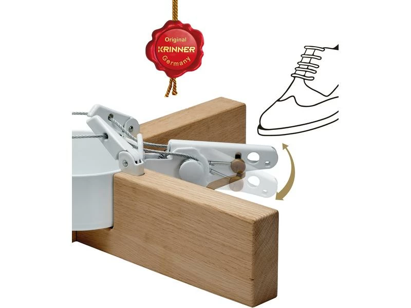 Krinner Weihnachtsbaumständer Kopenhagen, Ø 50 cm, Weiss 4 Krinner Weihnachtsbaumständer Kopenhagen, Ø 50 cm, Weiss – Bild 4