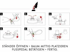 Krinner Weihnachtsbaumständer Green Line Comfort Grip M, Ø 36 cm -Weihnachtsbeleuchtung Verkäufe 225645993 xxl