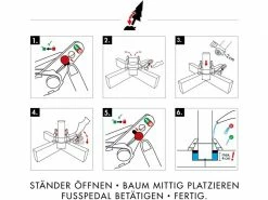Krinner Weihnachtsbaumständer Kopenhagen, Ø 50 cm, Grau -Weihnachtsbeleuchtung Verkäufe 225648154 xxl