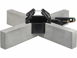 Krinner Weihnachtsbaumständer Kopenhagen, Ø 50 cm, Grau