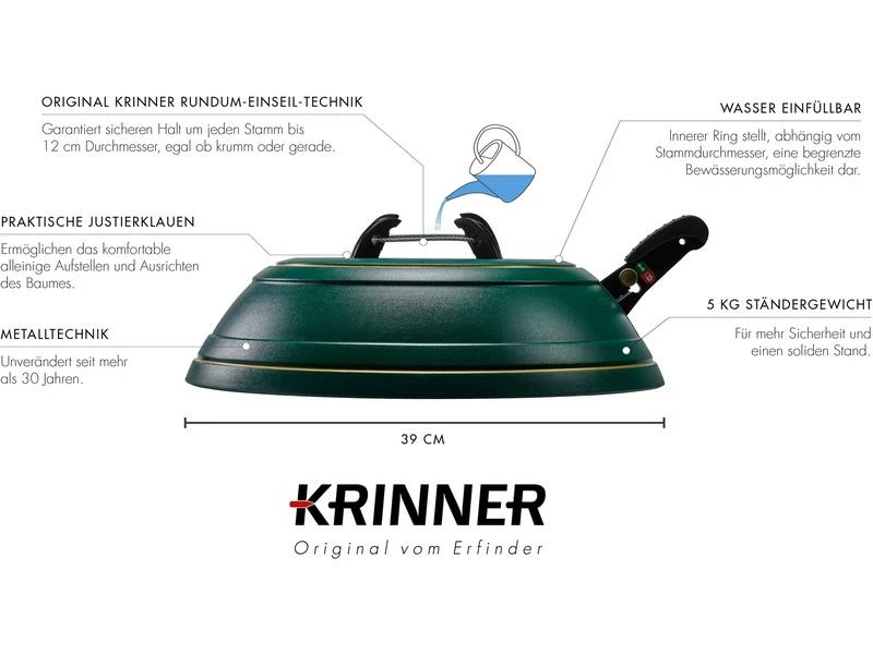 Krinner Weihnachtsbaumständer Vario Classic, Ø 39 cm 8 Krinner Weihnachtsbaumständer Vario Classic, Ø 39 cm – Bild 8