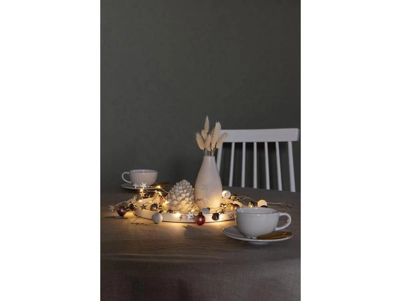 Konstsmide LED-Lichterkette Perlen, 20 LED, 1.9 m, Indoor 3 Konstsmide LED-Lichterkette Perlen, 20 LED, 1.9 m, Indoor – Bild 3