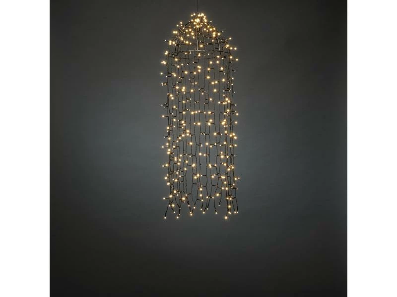 Konstsmide LED-Lichtervorhang Qualle, 400 LED, 0.95 m, Outdoor 2 Konstsmide LED-Lichtervorhang Qualle, 400 LED, 0.95 m, Outdoor – Bild 2