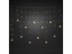 Konstsmide LED-Lichtervorhang Schneeflocken, 60 LED, 1.4 m, Outdoor -Weihnachtsbeleuchtung Verkäufe 225863092 xxl