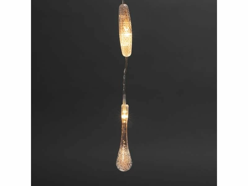 Konstsmide LED-Lichtervorhang Tropfen, 140 LED, 1.2 m, Outdoor 4 Konstsmide LED-Lichtervorhang Tropfen, 140 LED, 1.2 m, Outdoor – Bild 4