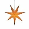 Konstsmide Fensterhänger Papierstern, Ø 78 cm, Braun