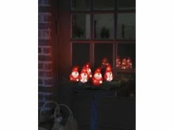 Konstsmide LED-Figur Acryl Santa, 14 cm, 5er Set -Weihnachtsbeleuchtung Verkäufe 225864403 xxl