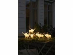 Konstsmide LED-Figur Acryl Elch, 5er Set -Weihnachtsbeleuchtung Verkäufe 225864448 xxl