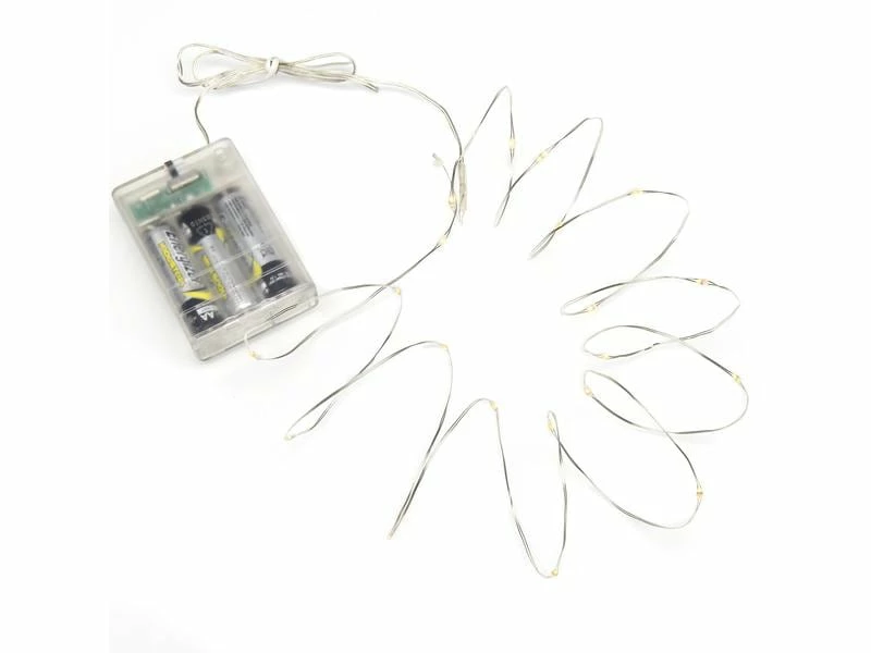 Konstsmide LED Lichterkette Angel Hair 3.9 m 40, LED Silber 1 Konstsmide LED Lichterkette Angel Hair 3.9 m 40, LED Silber
