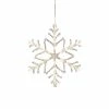 Konstsmide Fensterhänger Acryl-Schneeflocke, Ø 40 cm