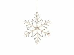 Konstsmide Fensterhänger Acryl-Schneeflocke, Ø 40 cm