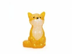 Konstsmide LED-Figur Acryl Fuchs, 27 cm