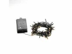 Konstsmide LED-Lichterkette LK Batterie, 80 LED, 7.9 m, Outdoor