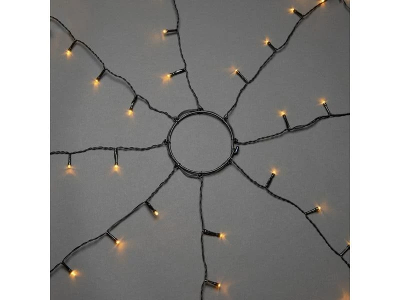 Konstsmide LED Baummantel mit Ring, 400 LED, 4 m, Outdoor 2 Konstsmide LED Baummantel mit Ring, 400 LED, 4 m, Outdoor – Bild 2