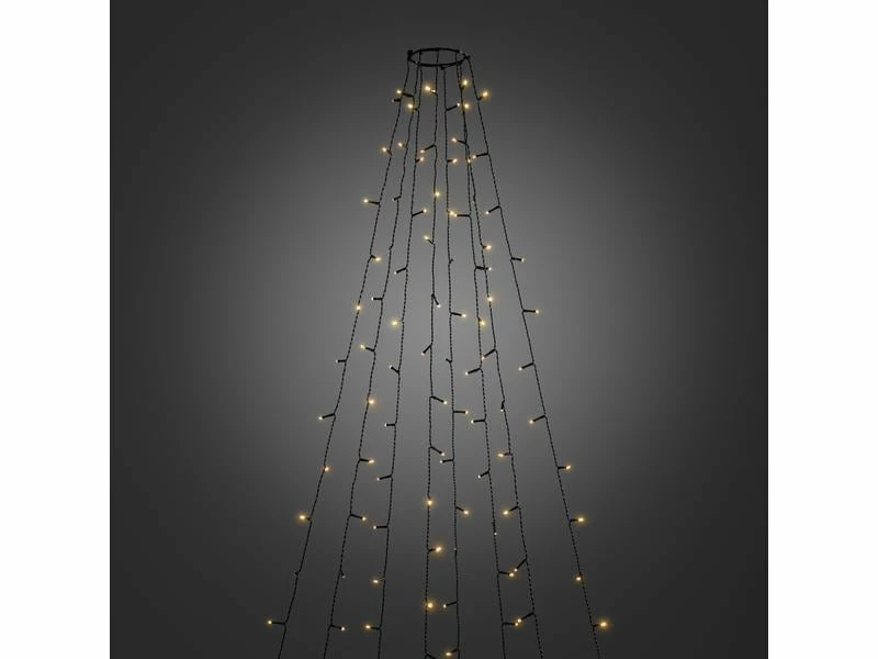 Konstsmide LED Baummantel mit Ring, 400 LED, 4 m, Outdoor 3 Konstsmide LED Baummantel mit Ring, 400 LED, 4 m, Outdoor – Bild 3