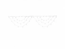 Konstsmide LED-Lichtervorhang Bogen, 184 LED, 5.6 m, Outdoor