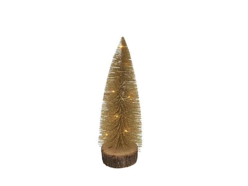 Dameco Tannenbaum, 10 LEDs, 28 cm, Gold 1 Dameco Tannenbaum, 10 LEDs, 28 cm, Gold