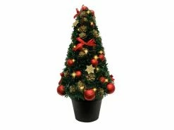 Dameco Weihnachtsbaum im Topf, 38 cm, Grün