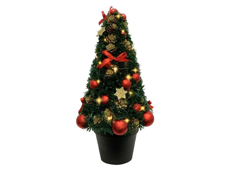 Dameco Weihnachtsbaum im Topf, 38 cm, Grün 1 Dameco Weihnachtsbaum im Topf, 38 cm, Grün