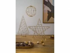 STT Tischdeko Svenja Star 3D Stern, 40 cm, Gold -Weihnachtsbeleuchtung Verkäufe 230214124 xxl