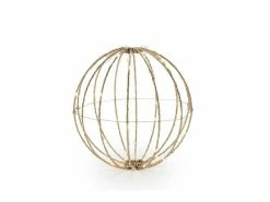 STT Tischdeko Svenja Star 3D Ball, Ø 20 cm, Gold