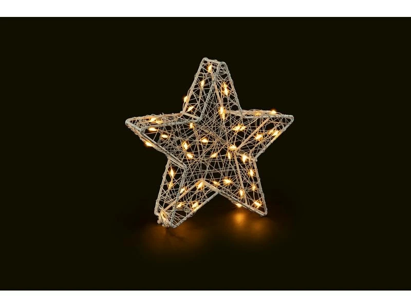 STT Tischdeko 3D Star Bianco S, 20 cm 2 STT Tischdeko 3D Star Bianco S, 20 cm – Bild 2