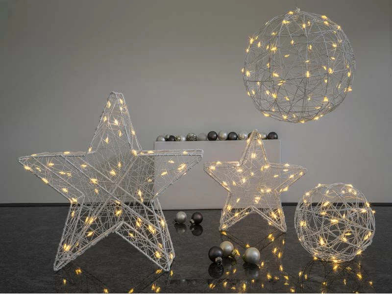 STT Tischdeko 3D Star Bianco S, 20 cm 3 STT Tischdeko 3D Star Bianco S, 20 cm – Bild 3