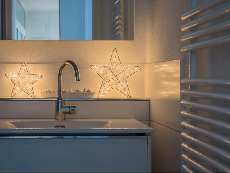 STT Tischdeko 3D Star Bianco S, 20 cm 4 STT Tischdeko 3D Star Bianco S, 20 cm – Bild 4