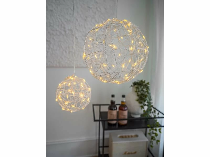 STT Tischdeko 3D Ball Bianco M, Ø 20 cm 4 STT Tischdeko 3D Ball Bianco M, Ø 20 cm – Bild 4