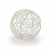 STT Tischdeko 3D Ball Bianco M, Ø 20 cm
