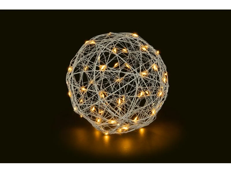 STT Tischdeko 3D Ball Bianco M, Ø 20 cm 2 STT Tischdeko 3D Ball Bianco M, Ø 20 cm – Bild 2