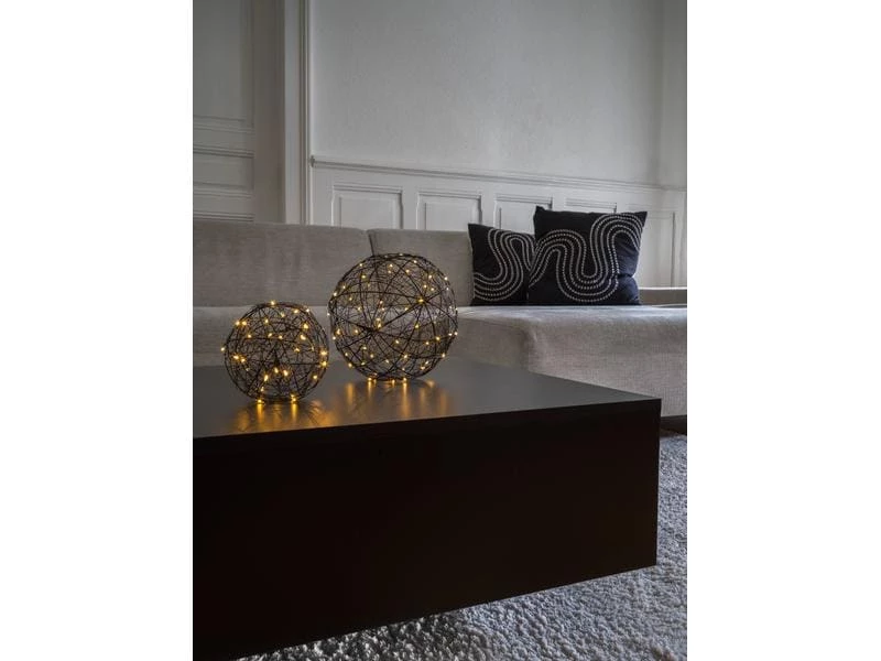 STT Tischdeko 3D Ball Nero M, Ø 20 cm 3 STT Tischdeko 3D Ball Nero M, Ø 20 cm – Bild 3