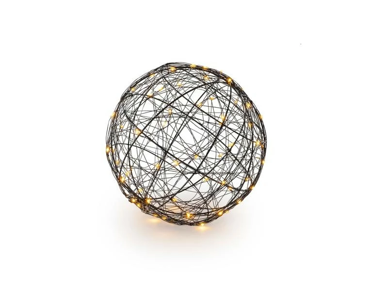 STT Tischdeko 3D Ball Nero M, Ø 20 cm 1 STT Tischdeko 3D Ball Nero M, Ø 20 cm