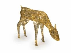 STT LED-Figur Rentier Freya, 78 cm, Gold