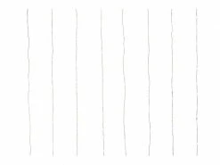 STT LED-Lichtervorhang Angel Hair, 264 LEDs, 1.2x2.2m, Schwarz