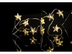 STT LED Lichterkette Angel Hair 2 m 20 LED, Sterne