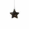 STT Fensterhänger Glamour Star S, Ø 12 cm, Schwarz