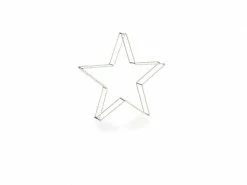 STT Tischdeko 3D Stern Argento, Ø 58 cm